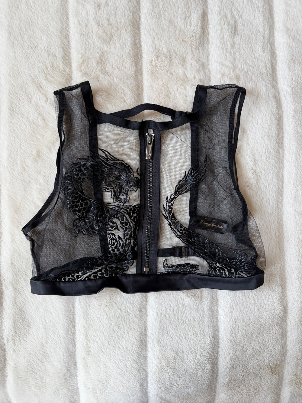 Honey Birdette Lisbeth Dragon Bralette Size Small - Picture 2 of 5